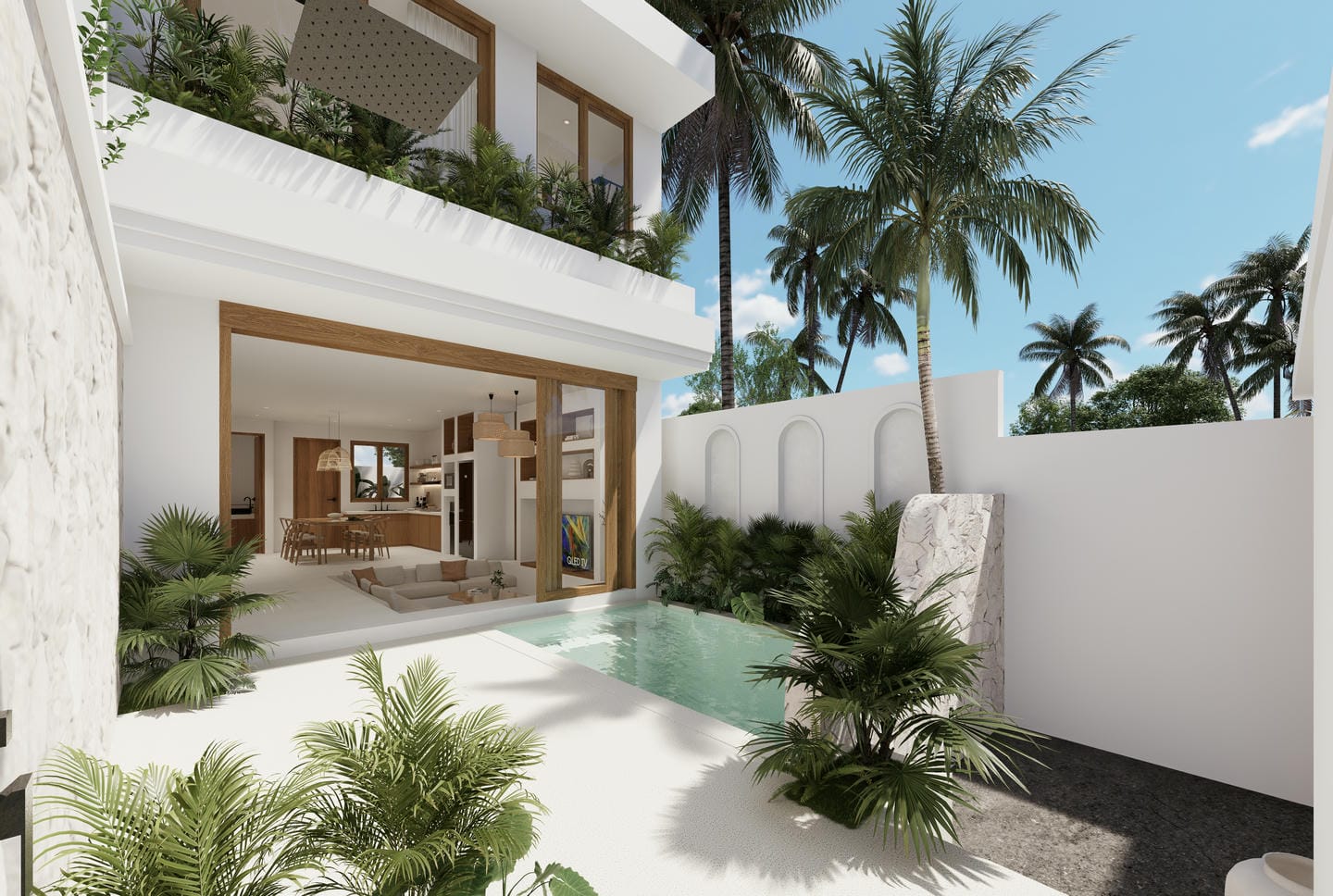OFFPLAN 2 BEDROOM VILLA FOR SALE LEASEHOLD IN BALANGAN BE-1365 